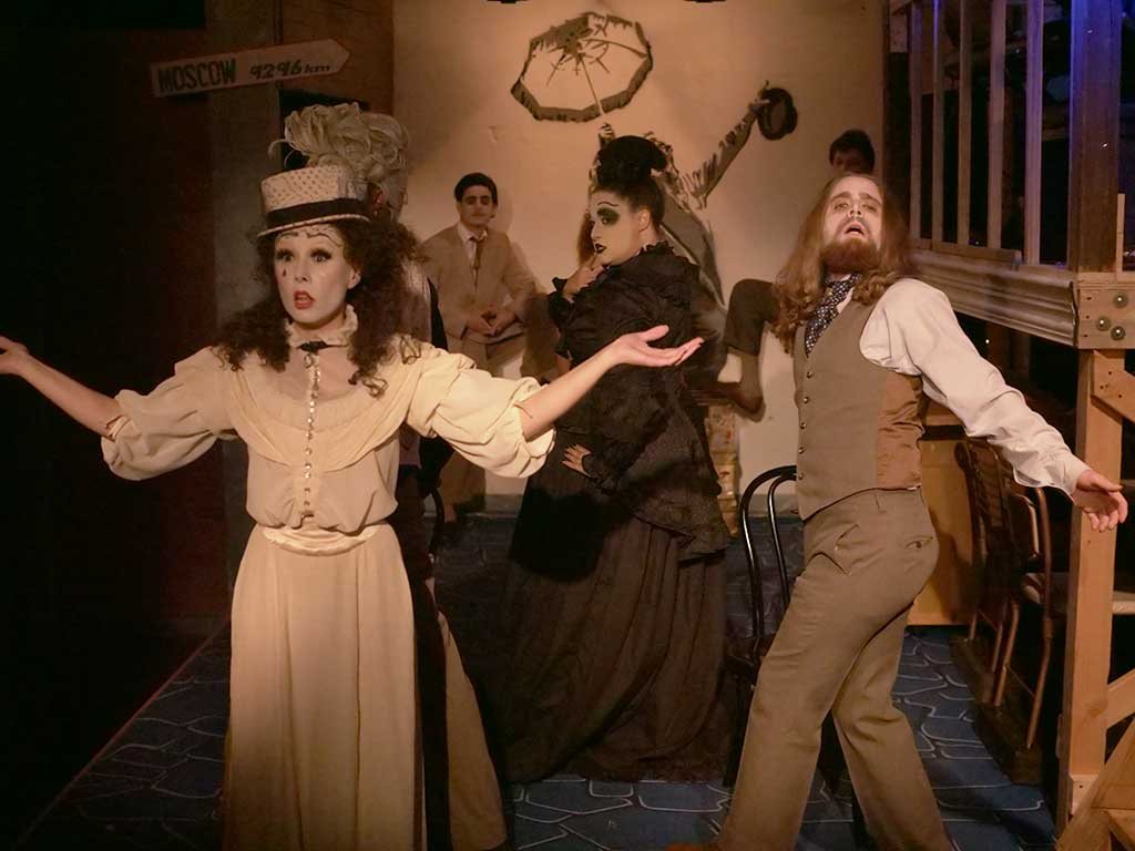 Production photo: 3 Cassie Bann / Padilla / Crane / Chris Sykes · St. Ella