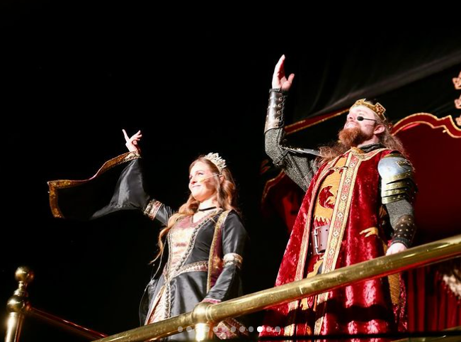 Production photo: King and Queen · P and C