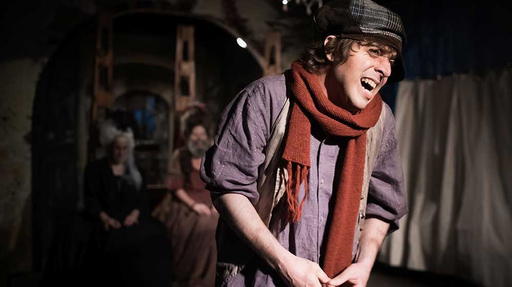 Production photo: Bill Bolender / Matthew Posey / Chris Sykes · Mrs. Haggardly