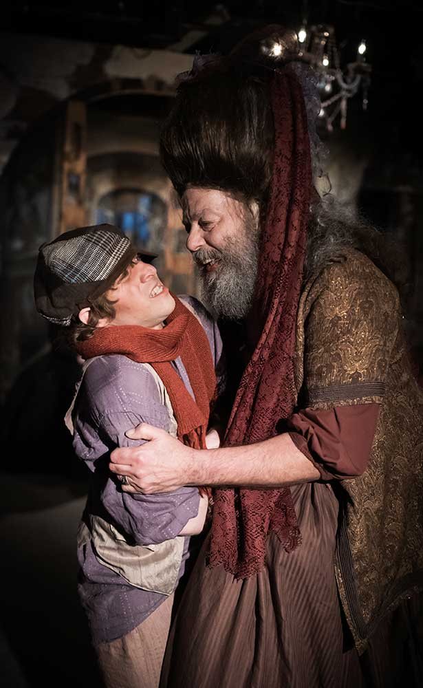 Production photo: Chris Sykes / Matthew Posey · Mrs. Haggardly