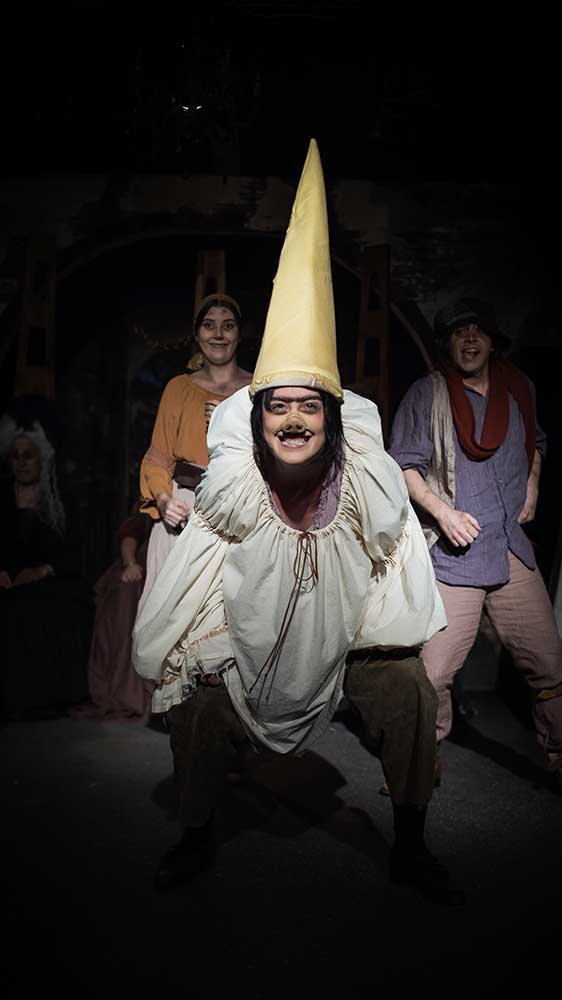Production photo: Quinn Coffman / Monet Lerner / Chris Sykes · Mrs. Haggardly
